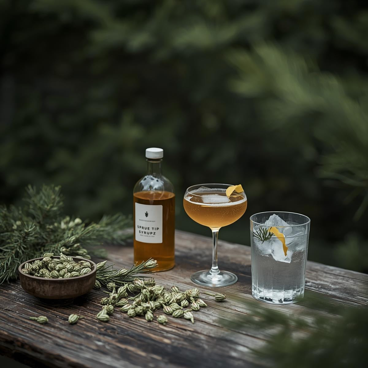 Spruce Tip Syrup: How to Make It and 10 Cocktails with Nordic Forest Flavor