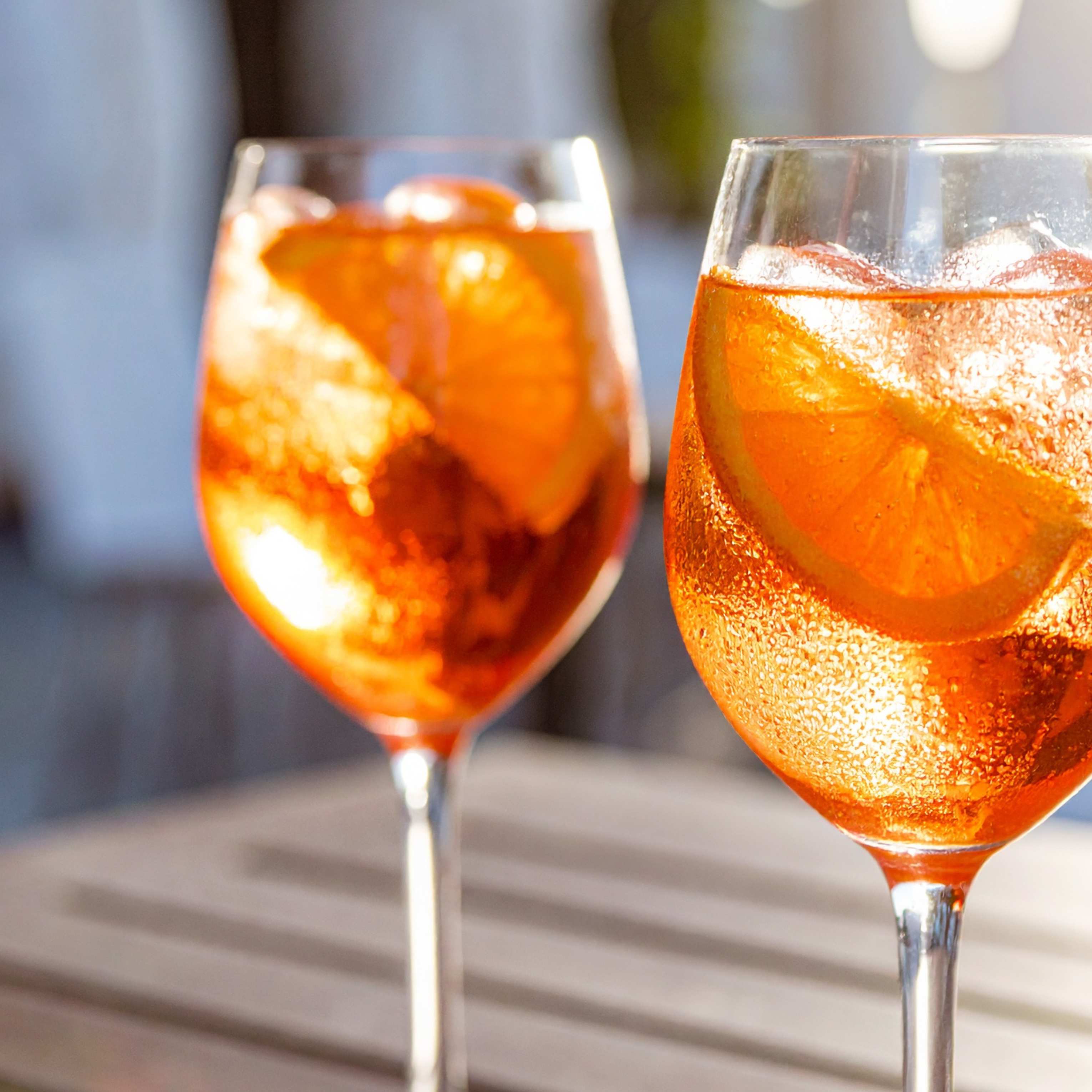 Wild Strawberry Spritz with Lemon and Bubbles - a Fresh Spring