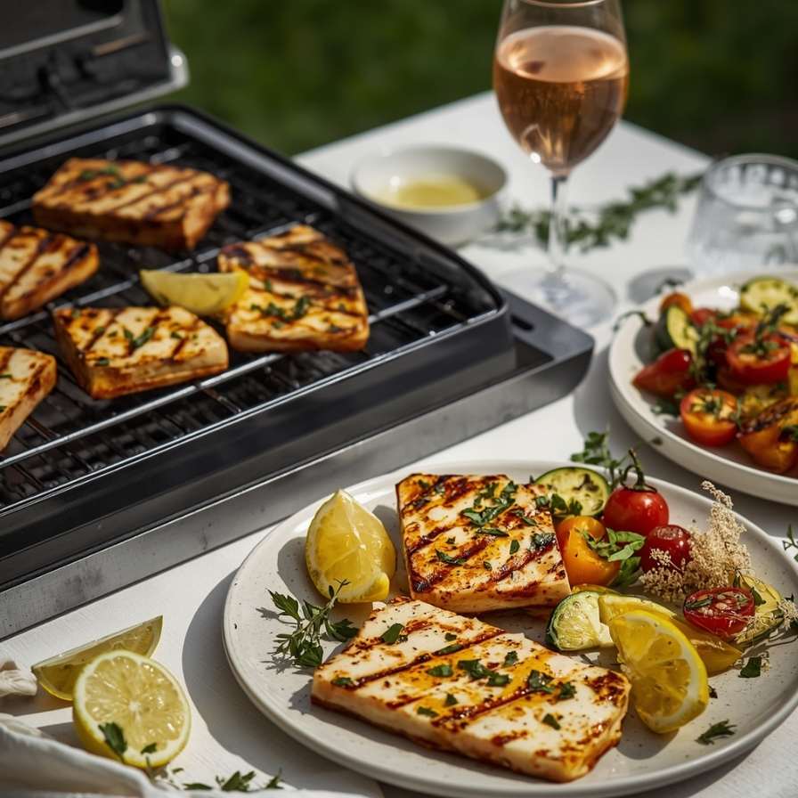 Grilled Halloumi - How to Get It Right and What to Drink With It