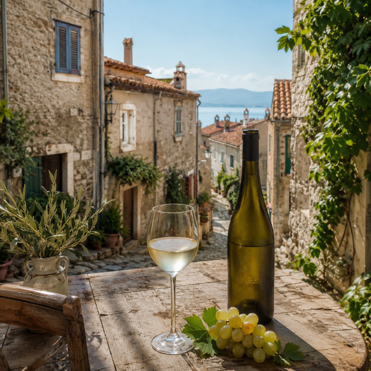 Žlahtina Wine from Krk – Croatia’s Unique White Grape from Vrbnik