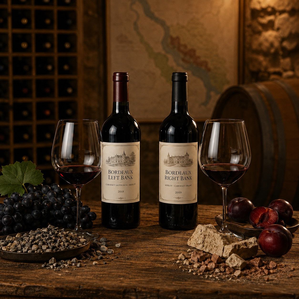 Bordeaux Left Bank vs Right Bank: Key Differences Explained