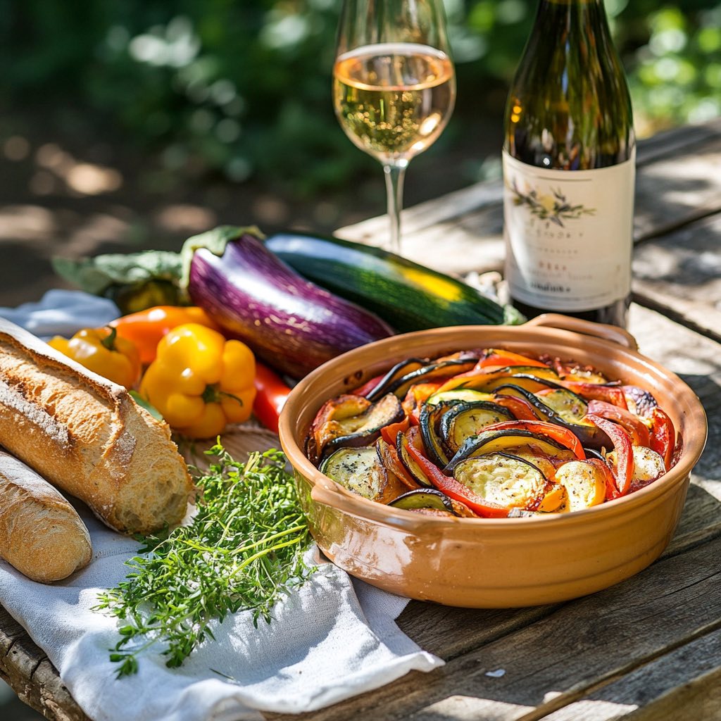 Celebrate Bastille Day with Ratatouille and Wine