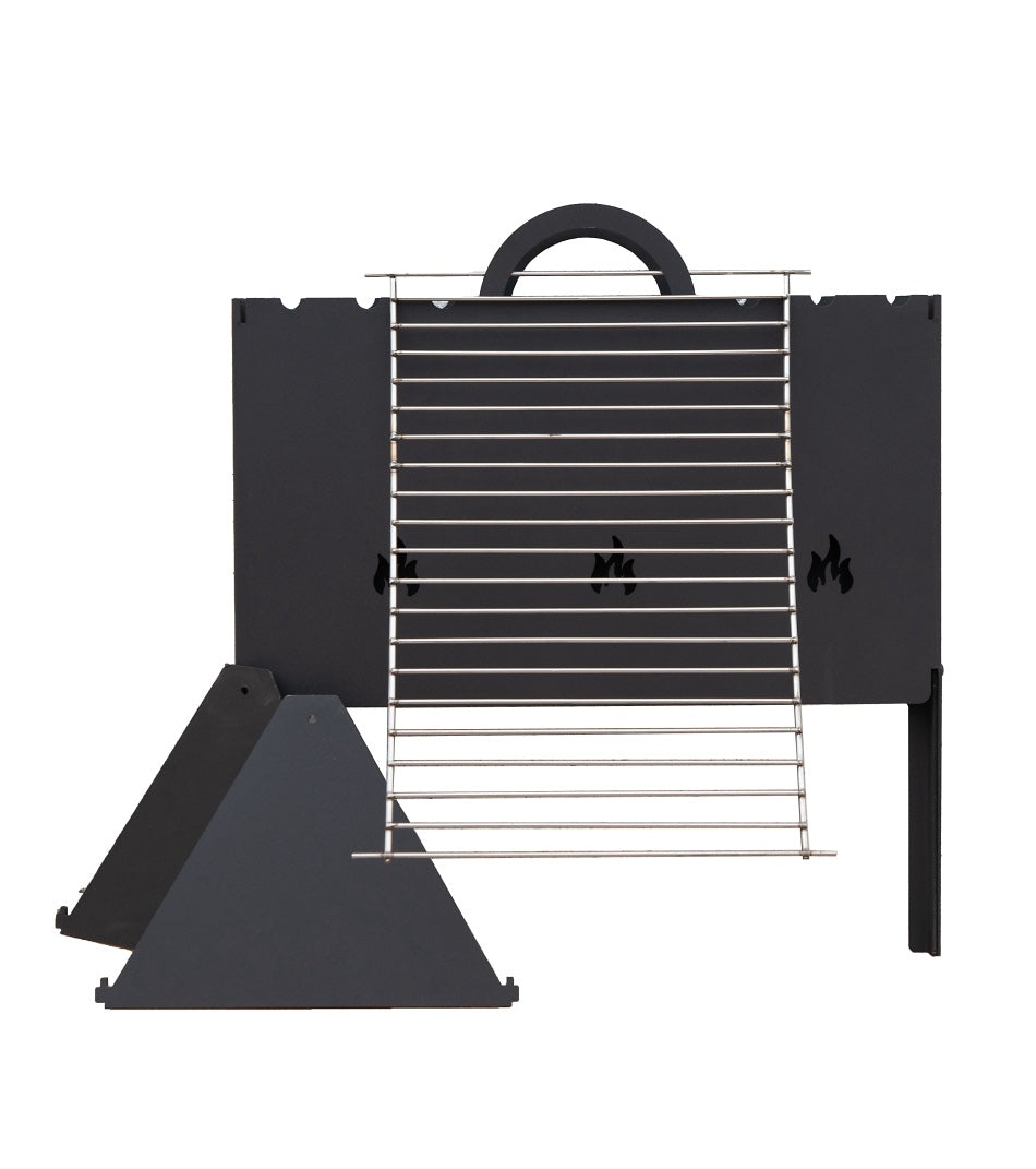 折叠式烧烤炉 – 适合野餐和郊游的小型烧烤炉