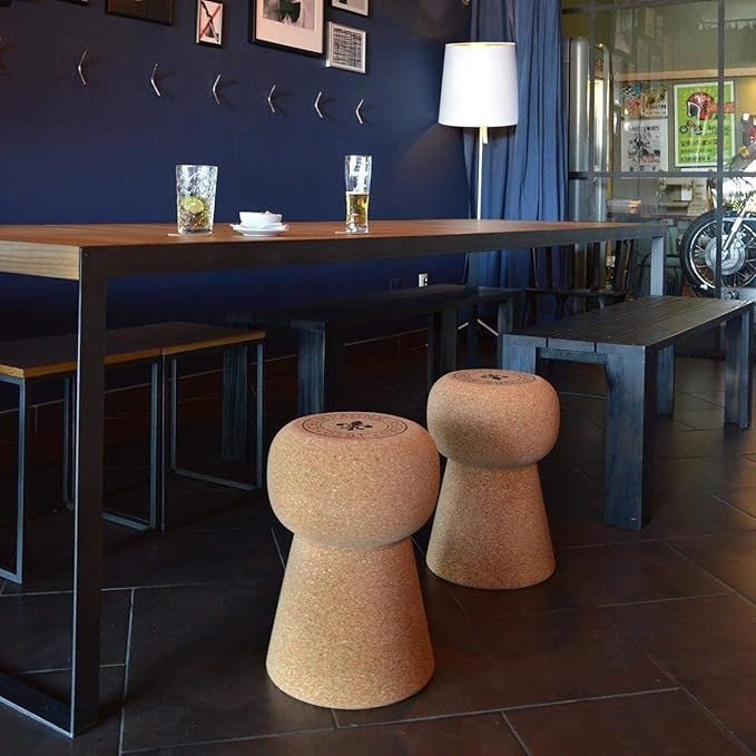 Pall i Form av Champagnekork – Tillverkad i Naturkork från Portugal