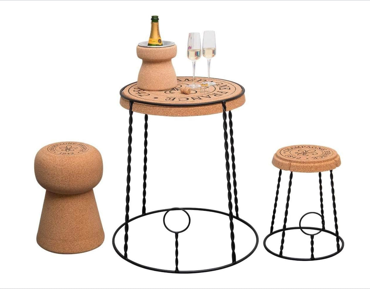 Champagne Cage Table – Corkframes Furniture