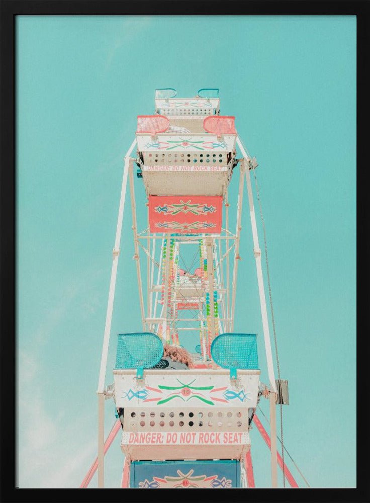 Ferris Wheel Nostalgia Poster - Corkframes.com