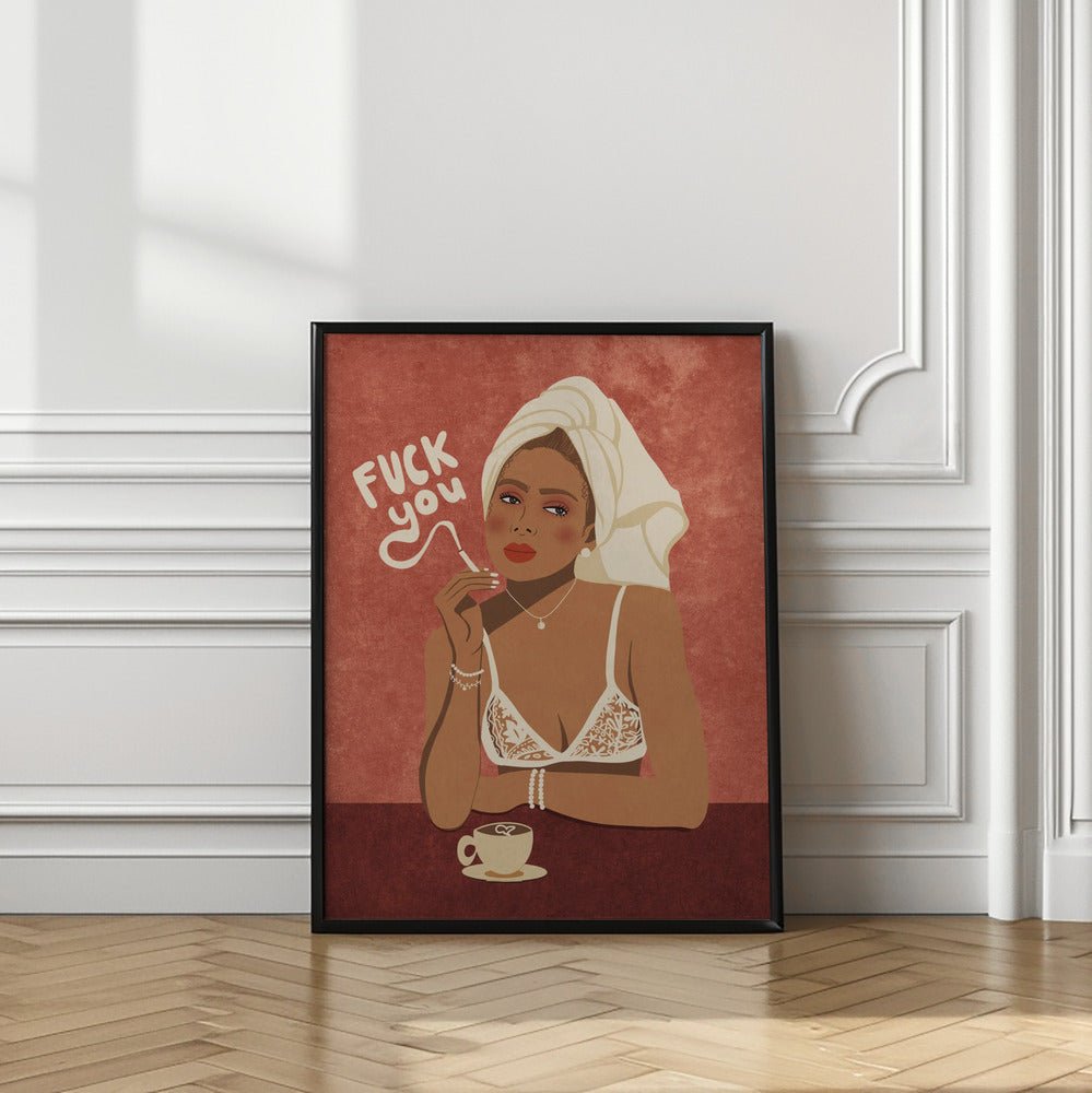 Fuck You Poster - Corkframes.com