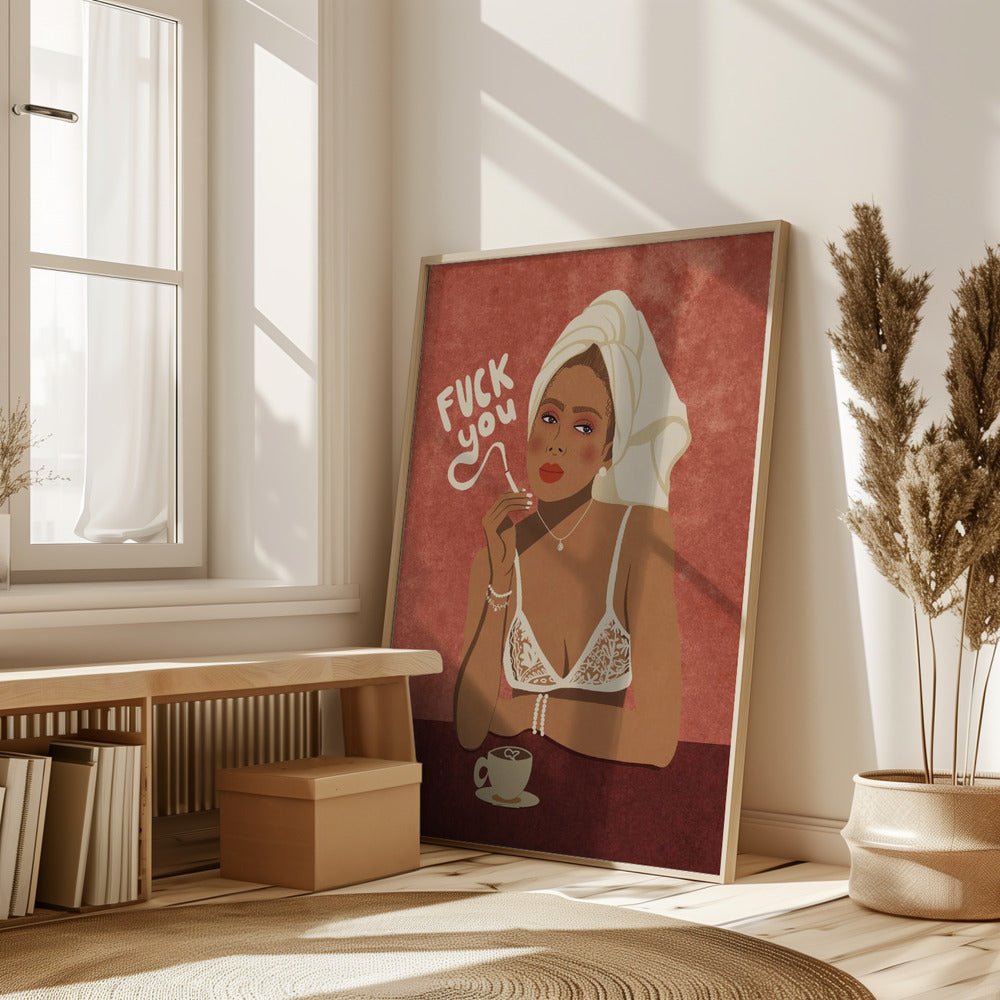 Fuck You Poster - Corkframes.com