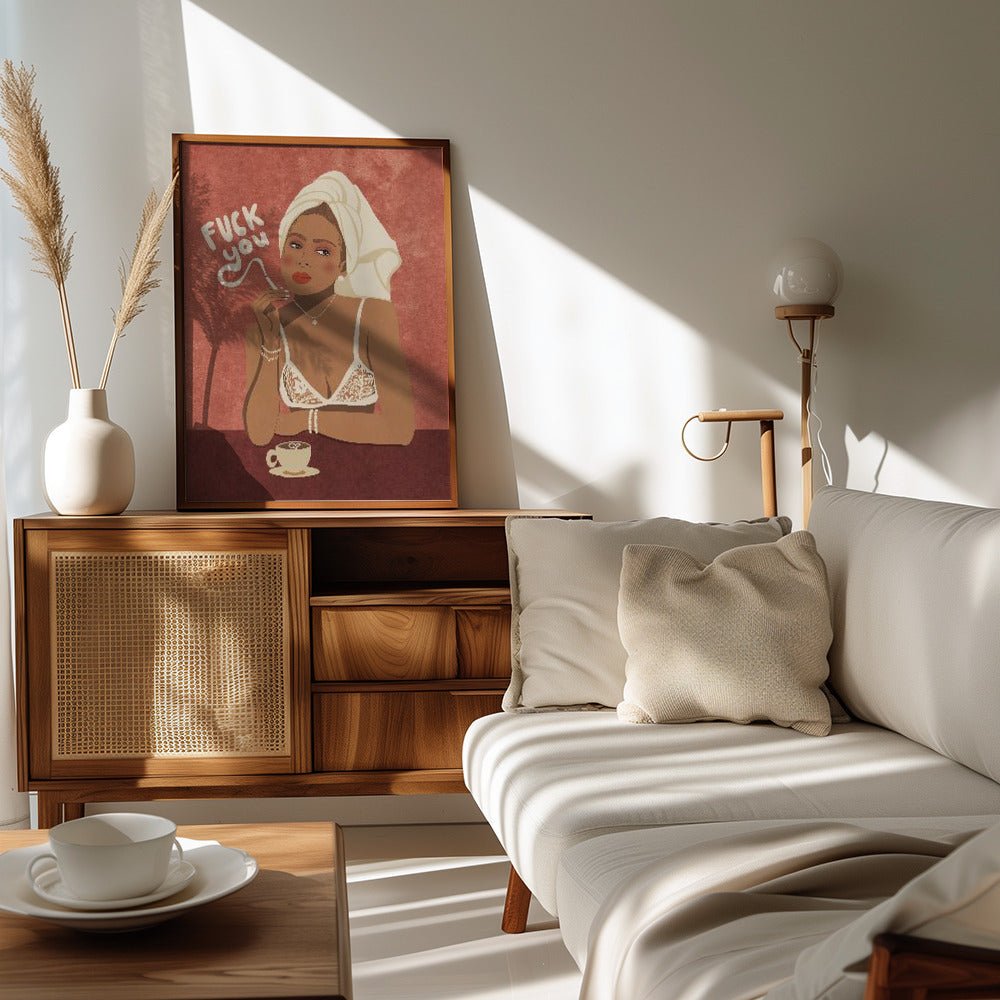 Fuck You Poster - Corkframes.com
