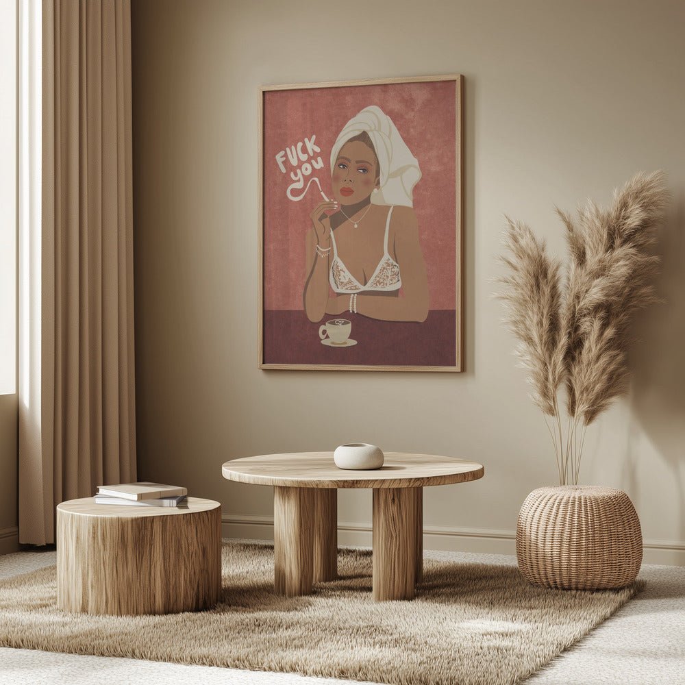 Fuck You Poster - Corkframes.com