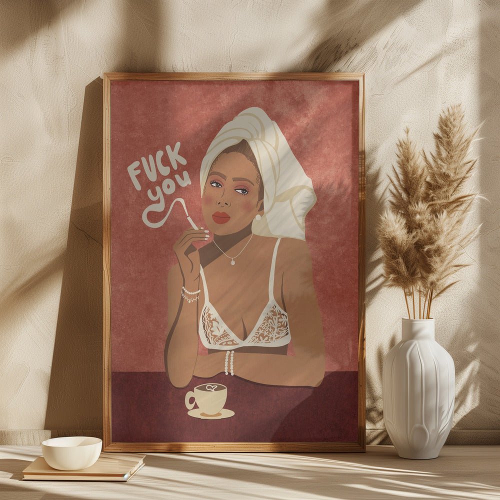 Fuck You Poster - Corkframes.com