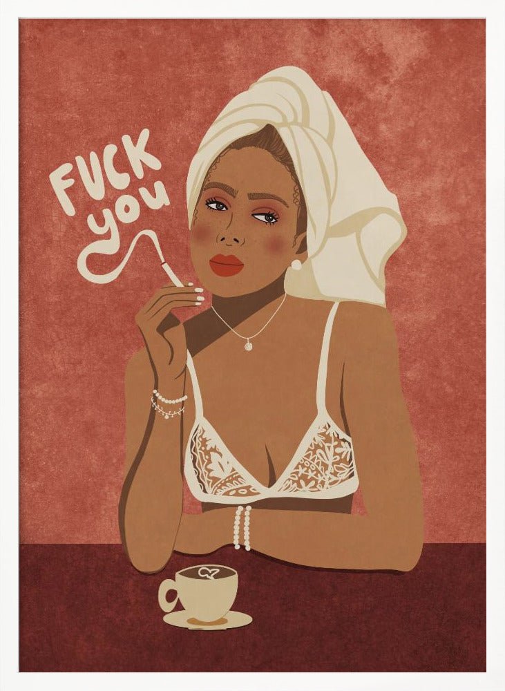 Fuck You Poster - Corkframes.com