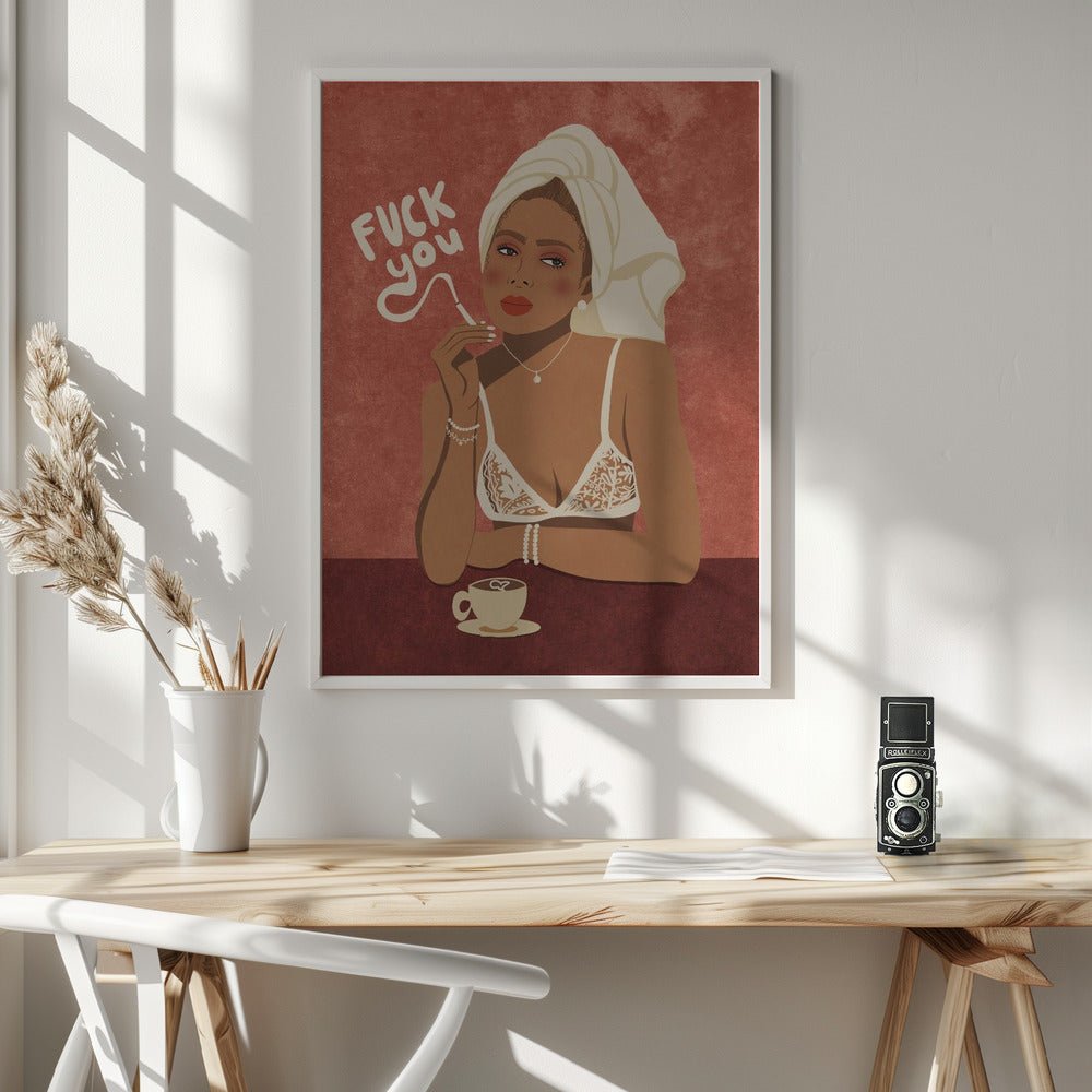 Fuck You Poster - Corkframes.com