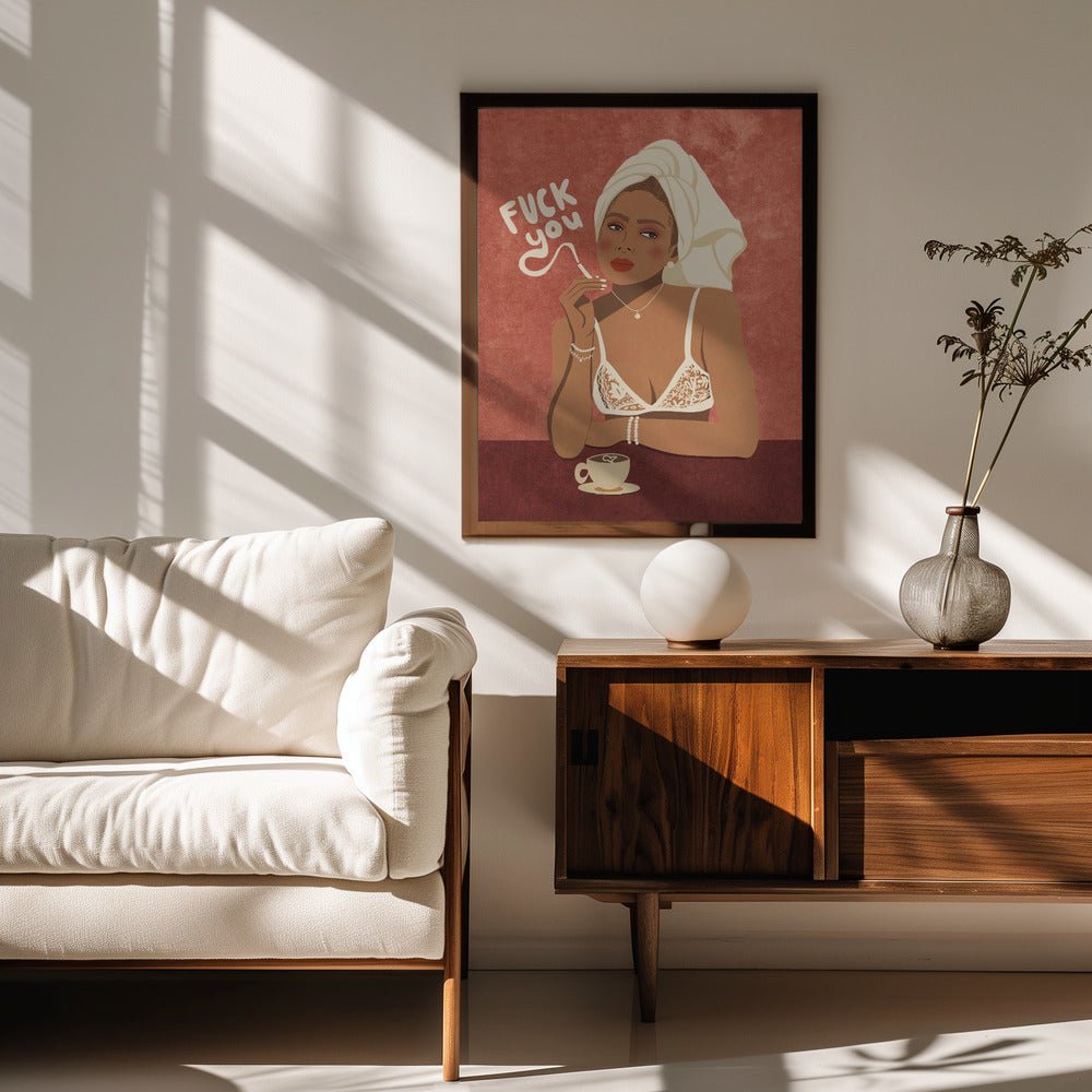 Fuck You Poster - Corkframes.com