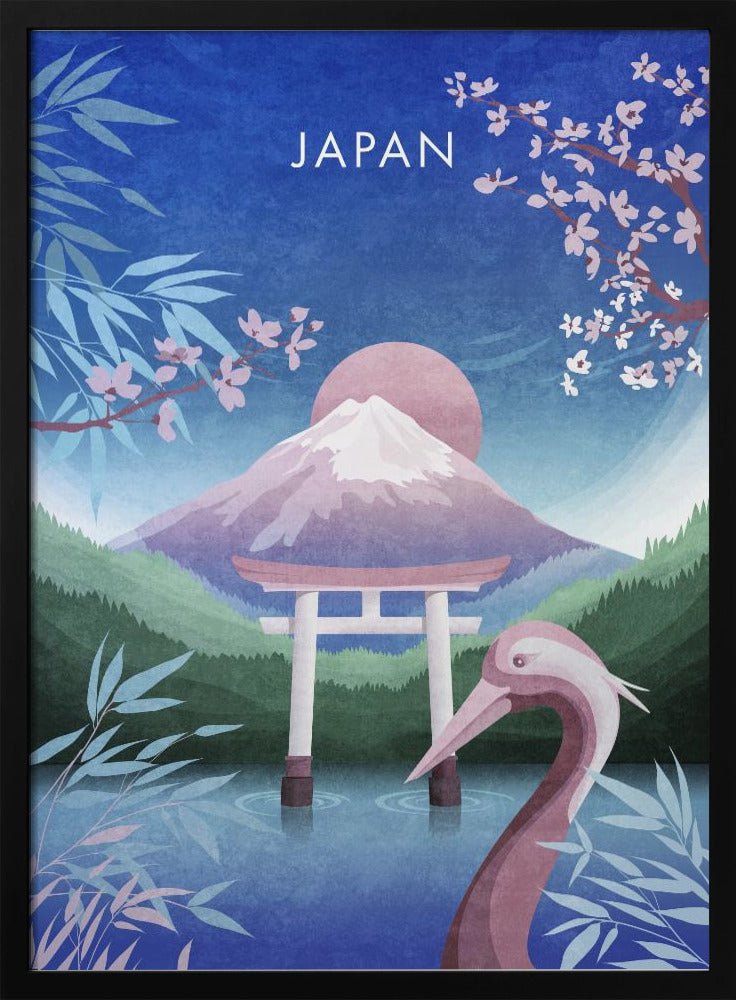 Japan Illustration Poster - Corkframes.com