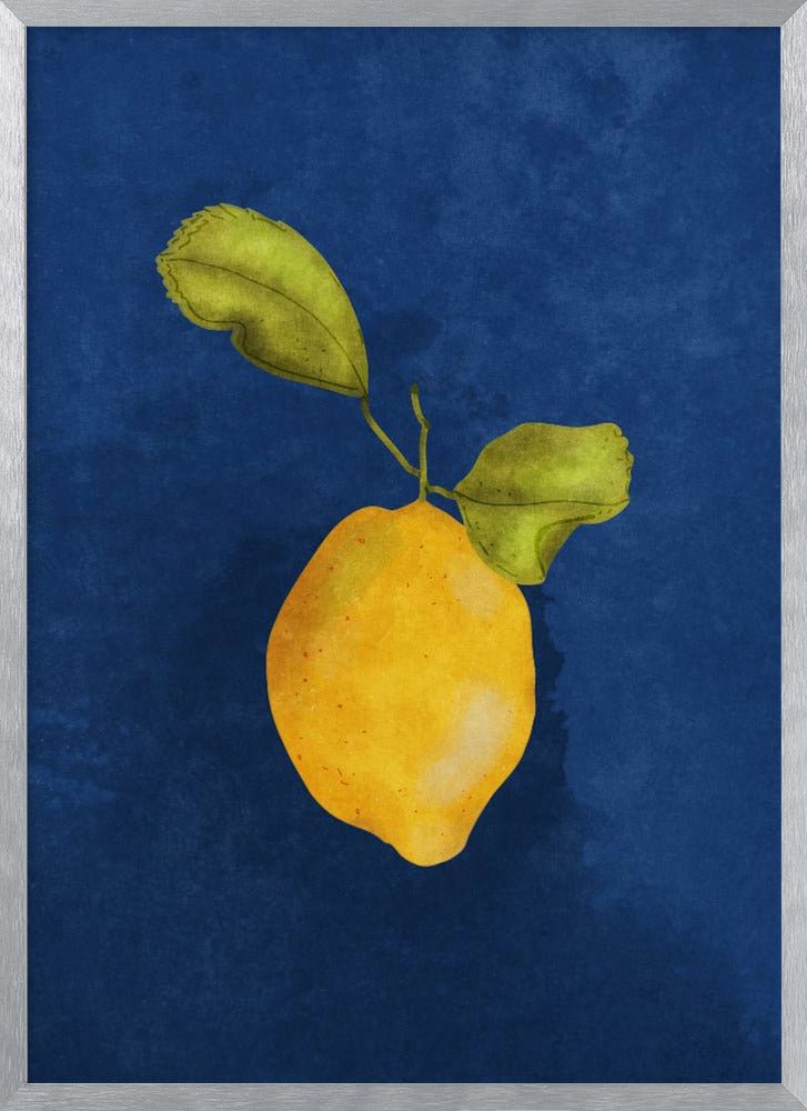 Just A Little Lemon Poster - Corkframes.com