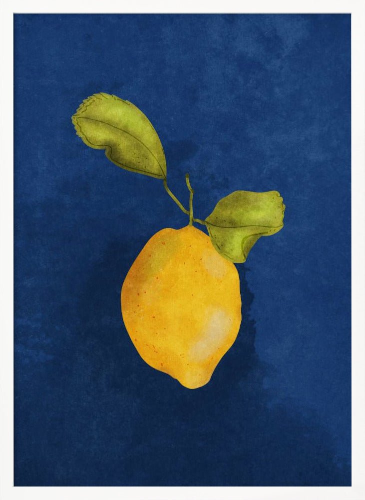 Just A Little Lemon Poster - Corkframes.com