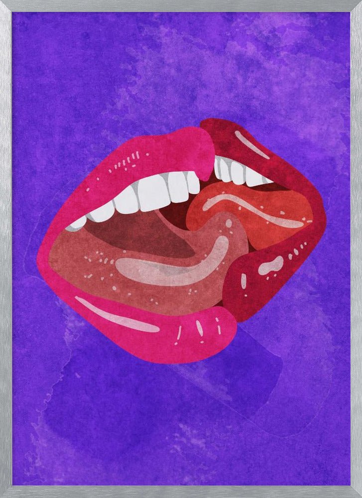 Kissing Poster - Corkframes.com