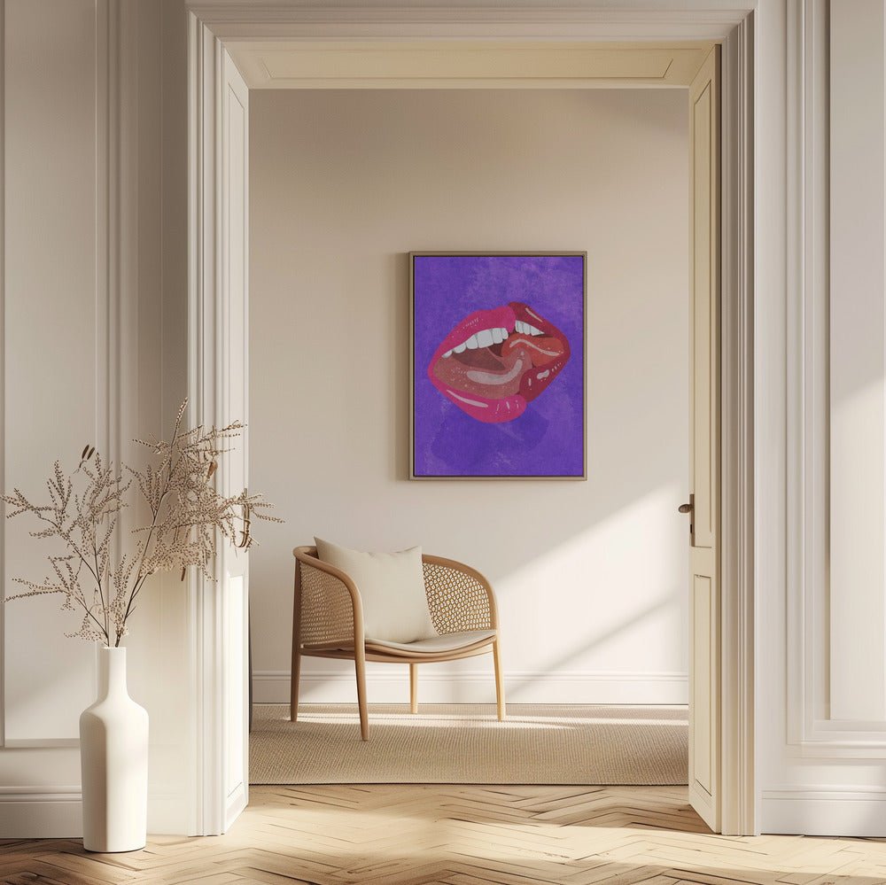 Kissing Poster - Corkframes.com