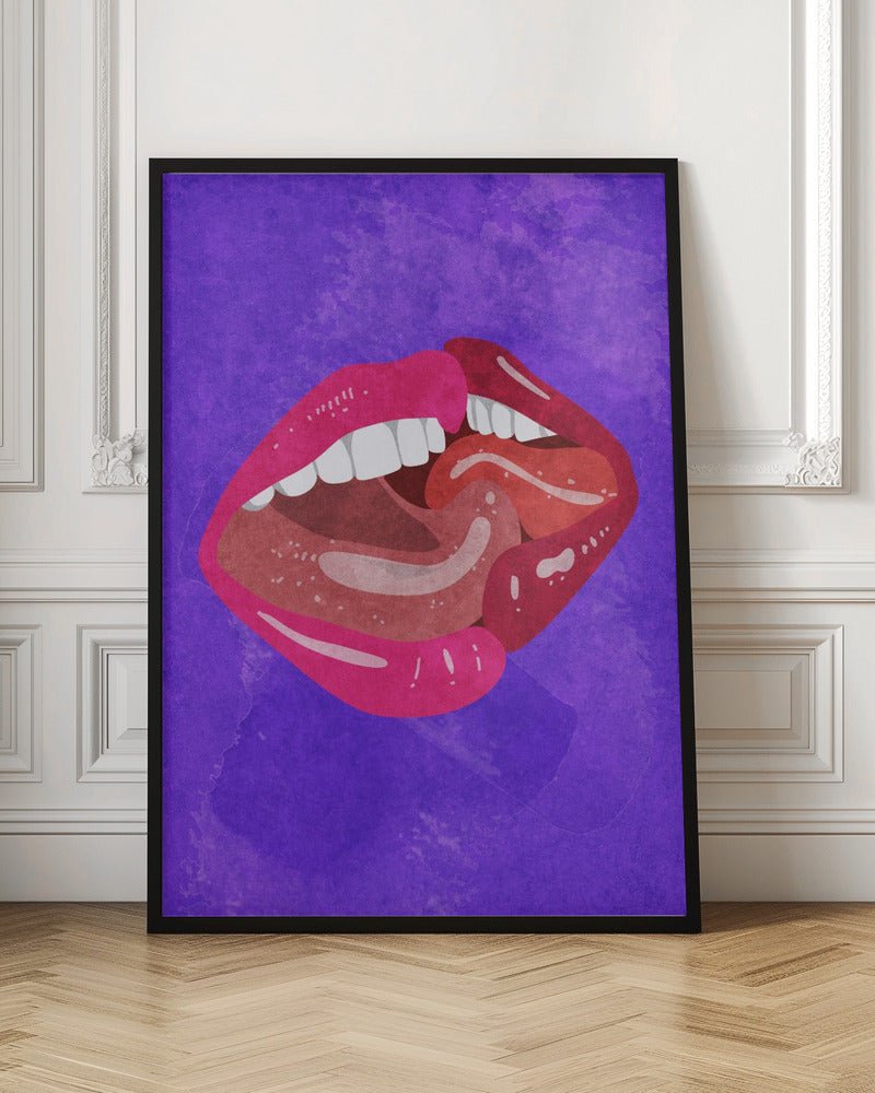 Kissing Poster - Corkframes.com