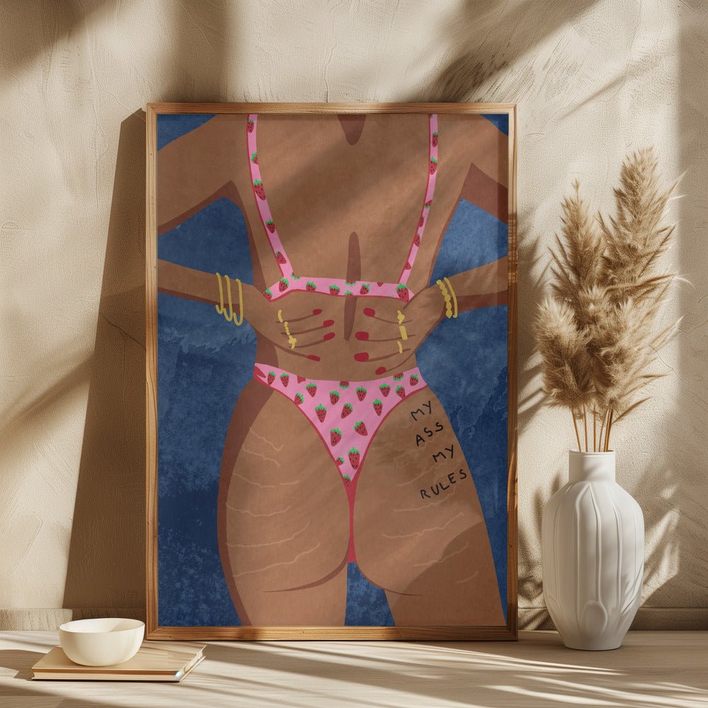 My Ass My Rules Poster - Corkframes.com