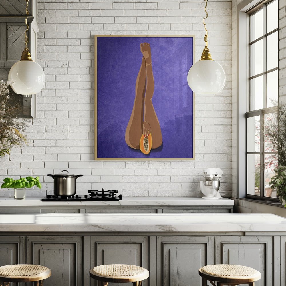 My Papaya Poster - Corkframes.com