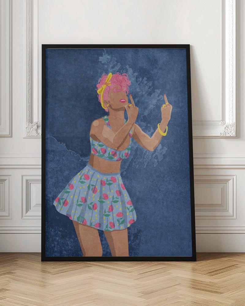 Not Your Girl Poster - Corkframes.com