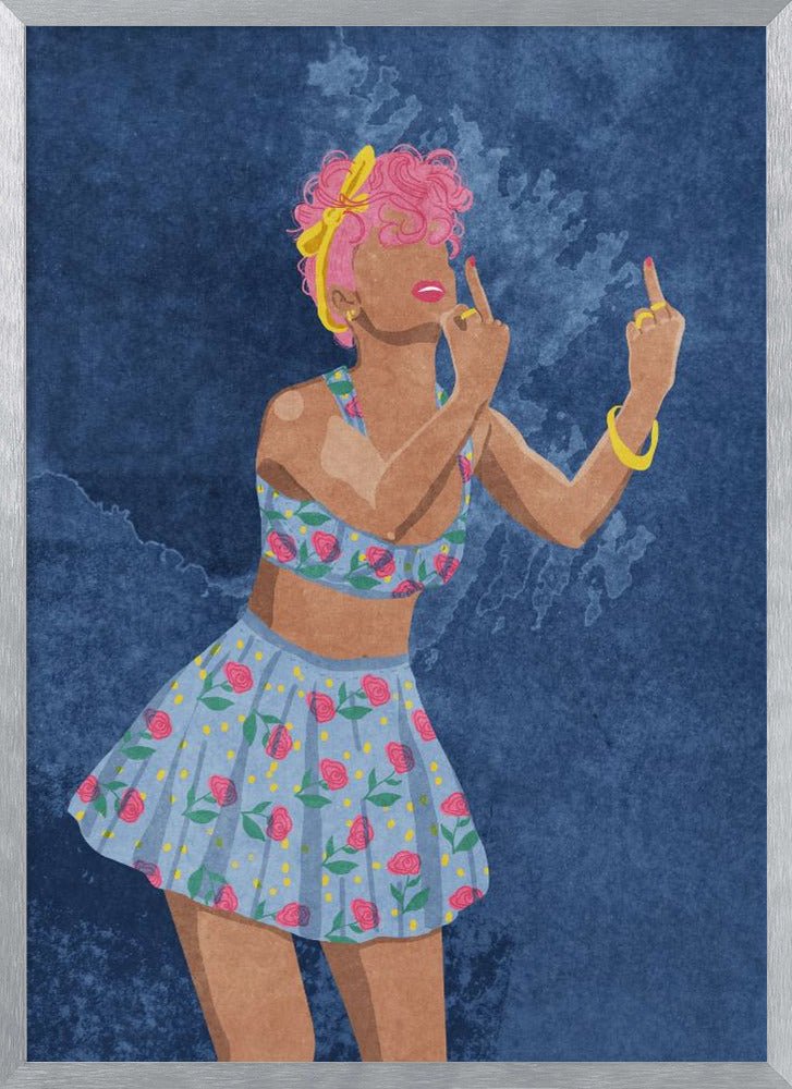 Not Your Girl Poster - Corkframes.com