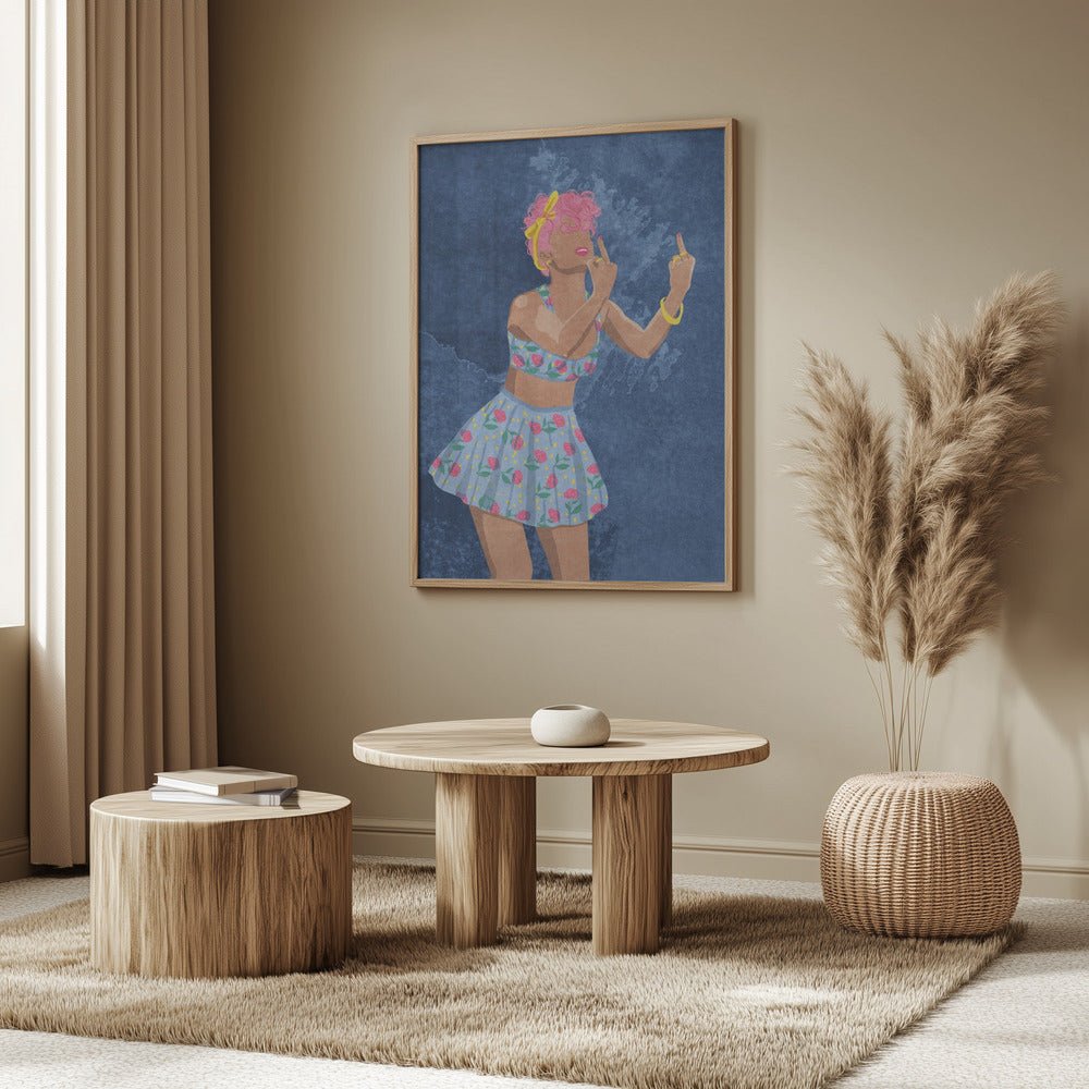 Not Your Girl Poster - Corkframes.com