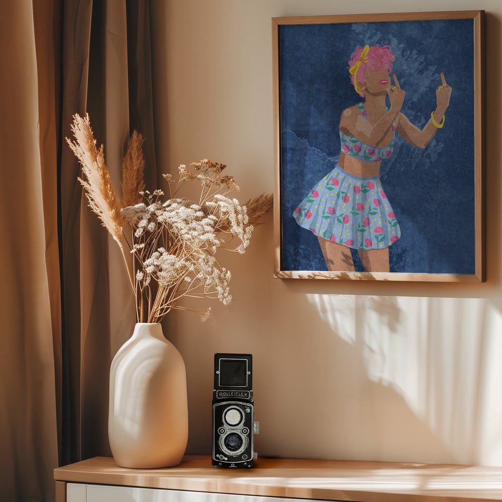 Not Your Girl Poster - Corkframes.com
