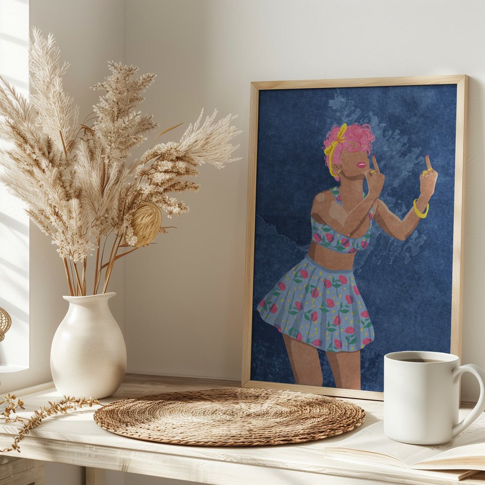 Not Your Girl Poster - Corkframes.com