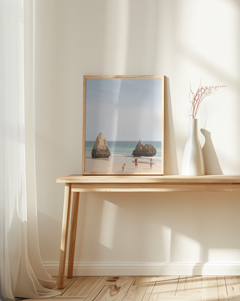 Portugese Beach Poster
