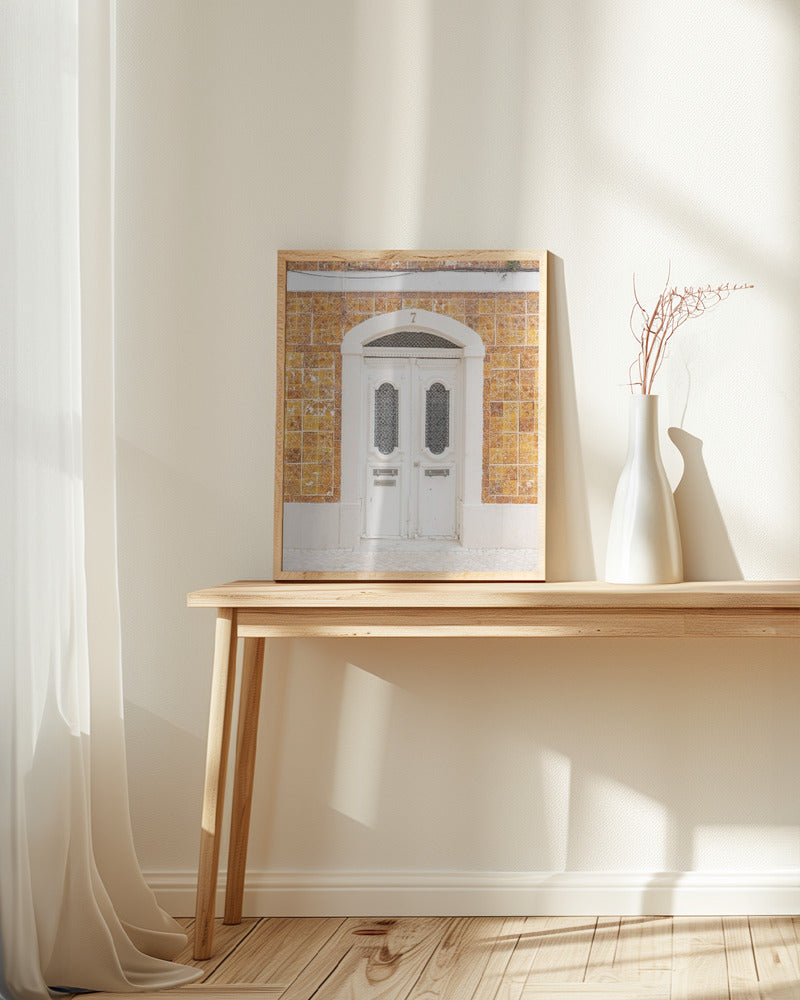 The Cascais Door Poster