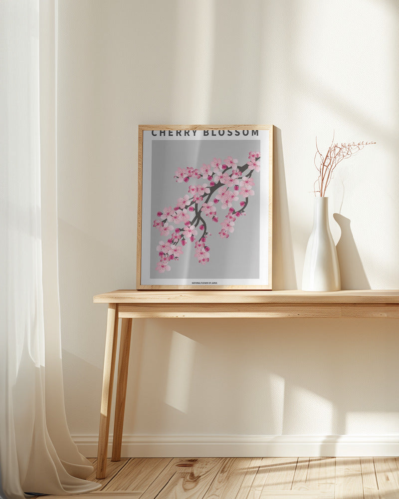 Cherry blossom - National flower of Japan Poster
