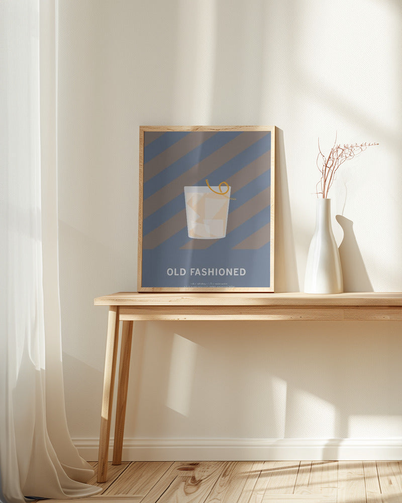 Drink Old Fashioned Poster