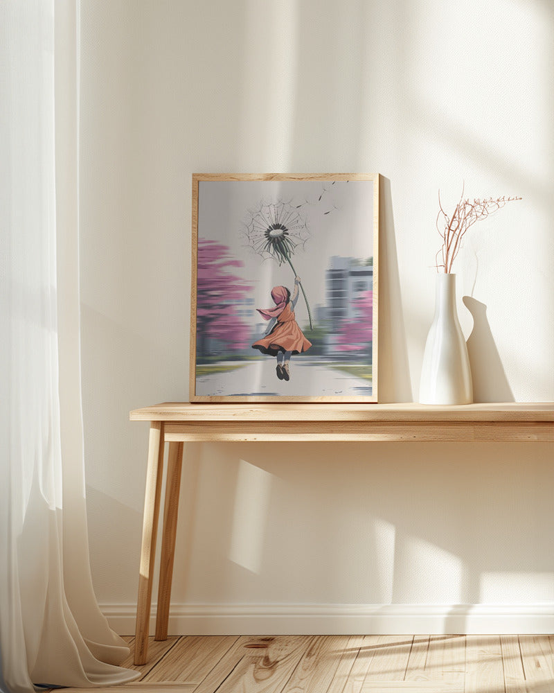 Dandelion Flight Poster