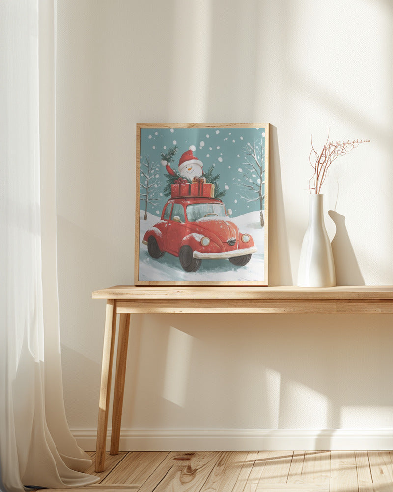 Christmas Road Trip Poster