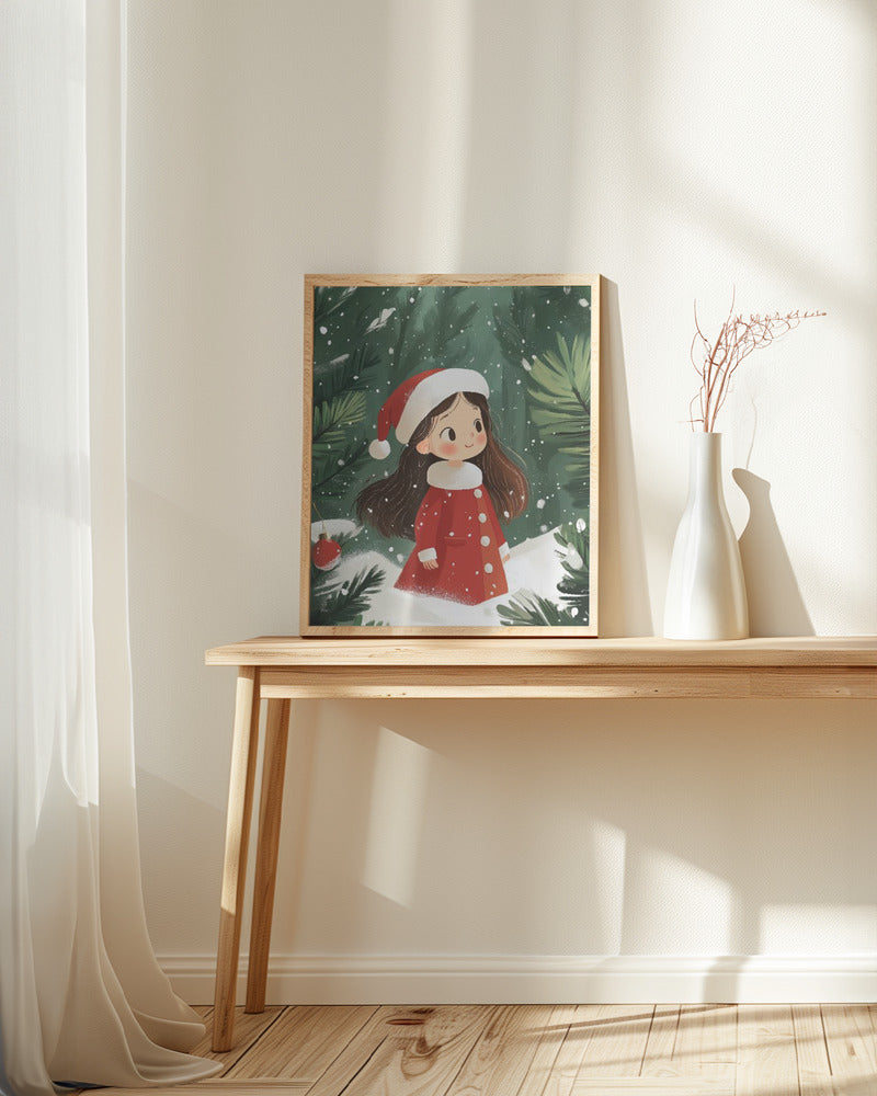 Christmas Girl Poster