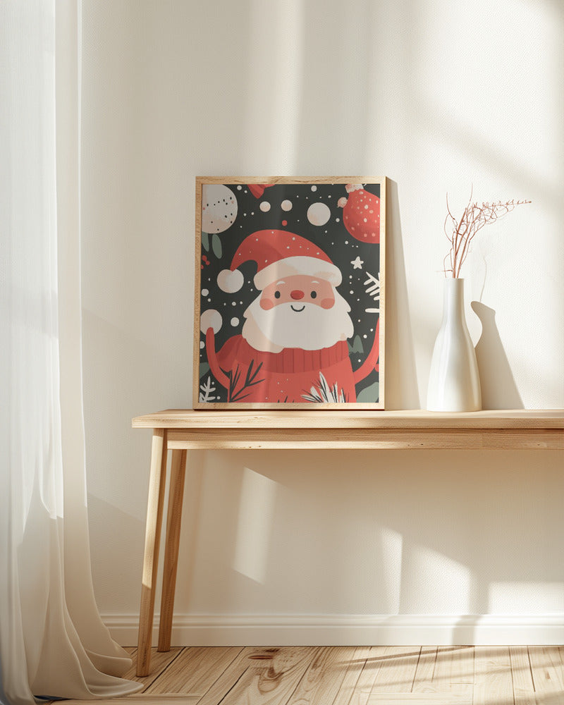 Happy Santa Poster