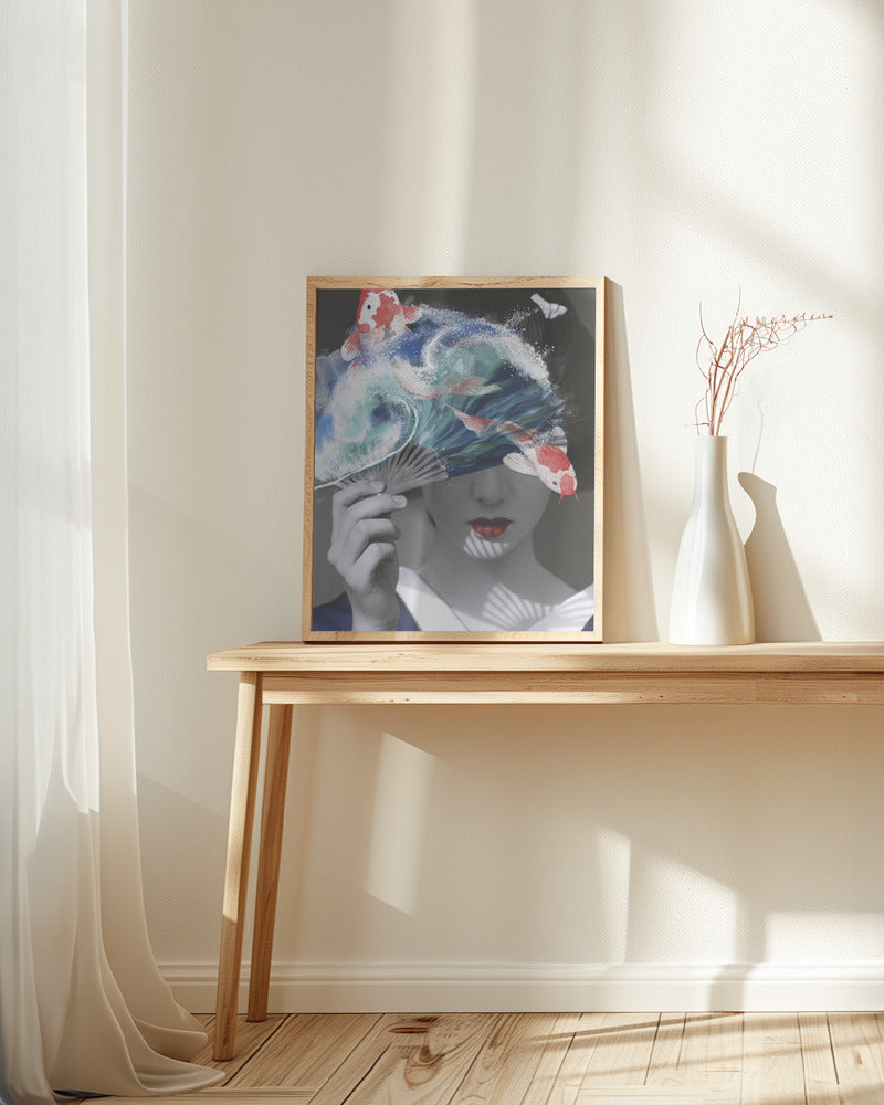 Koi Fan Poster