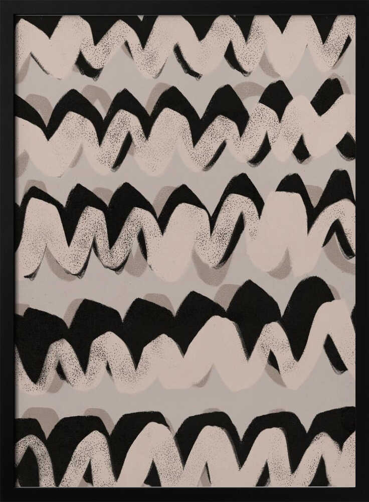 Zigzag Symphony Poster
