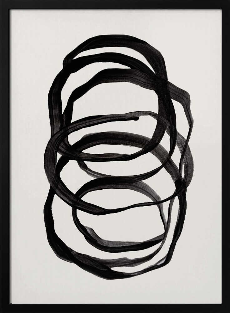 Abstract Lines II Poster