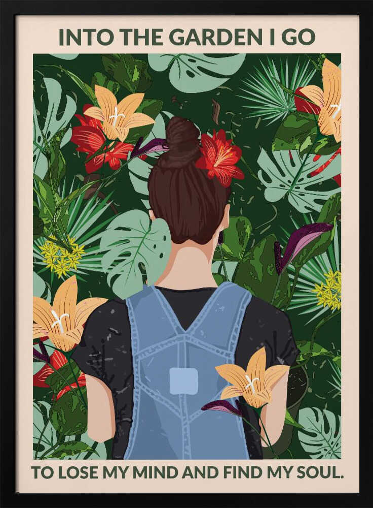 Into the Garden Standard Wall Art Poster