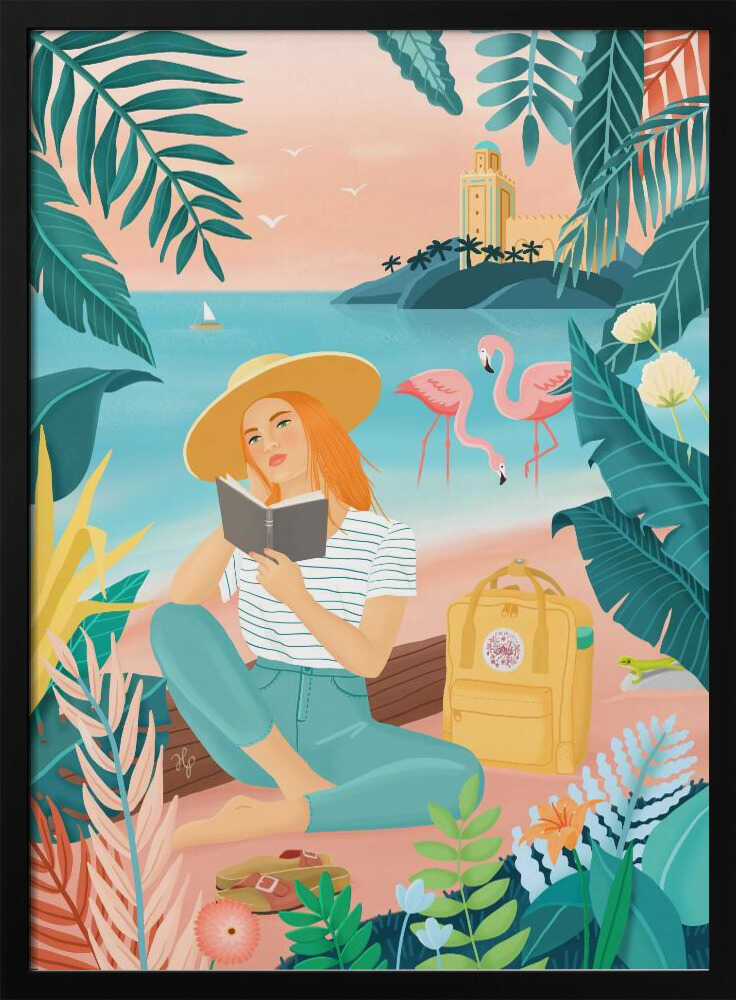 Flamingos Poster
