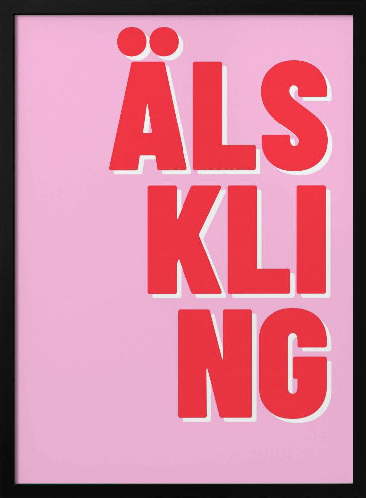 Älskling Poster