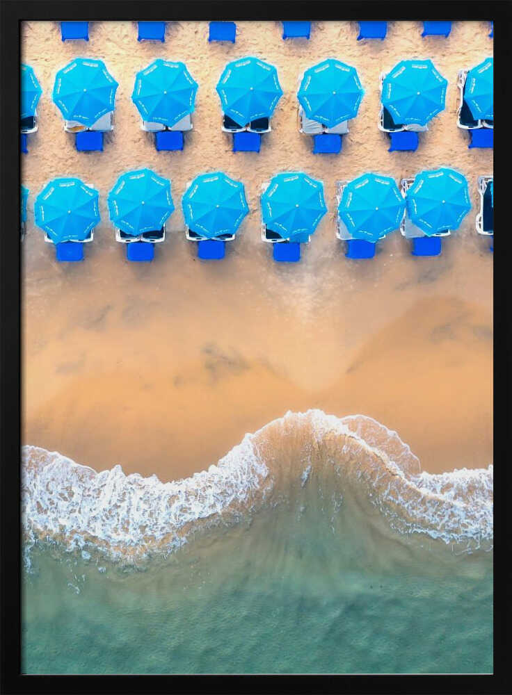 Beach day Poster