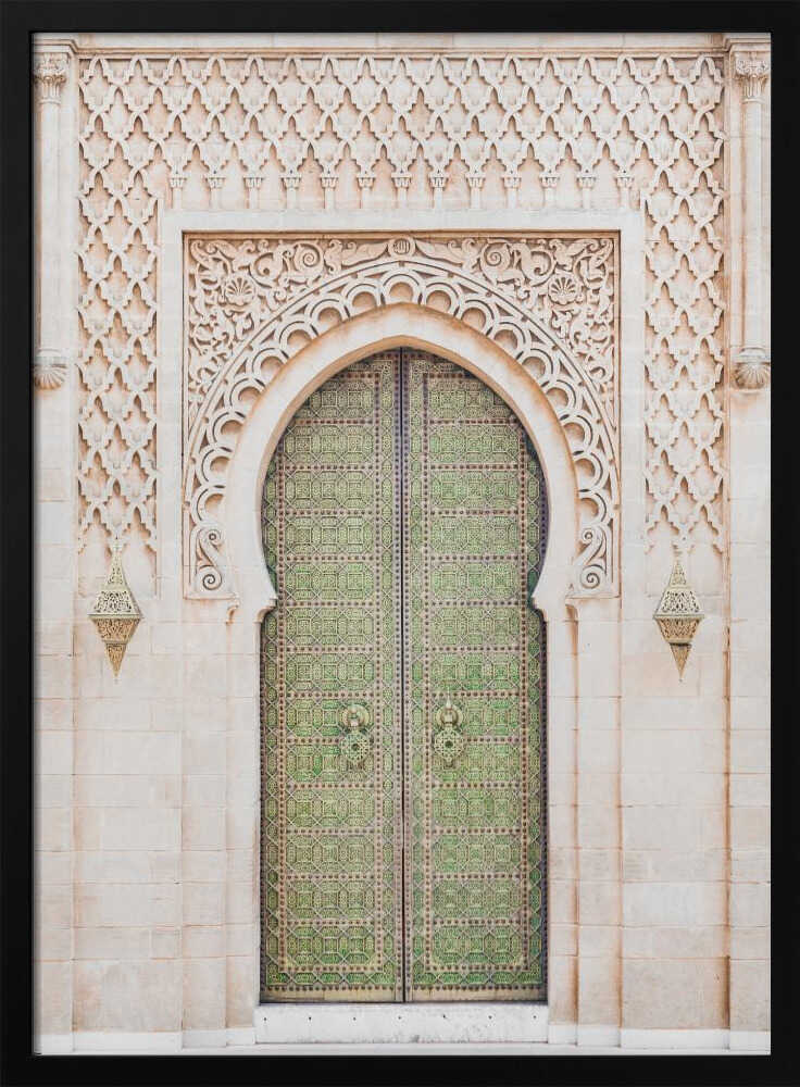Moroccan Door Poster