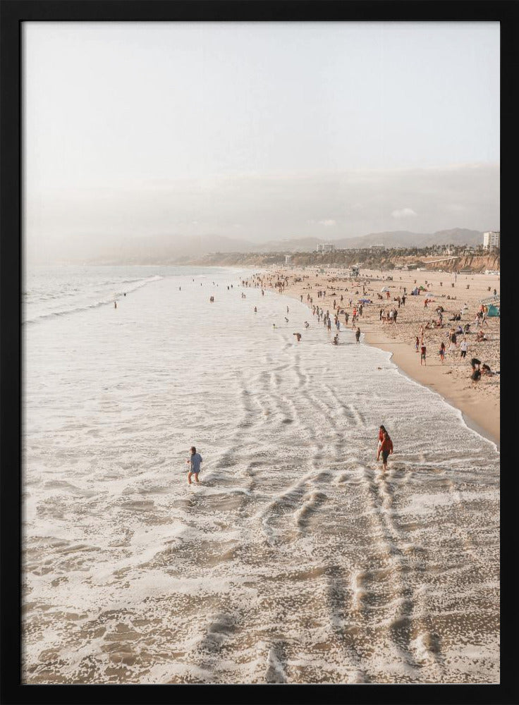 Santa Monica Beach Poster