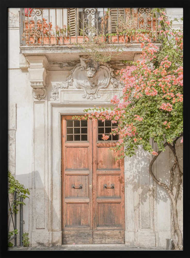 Floral Entry Poster