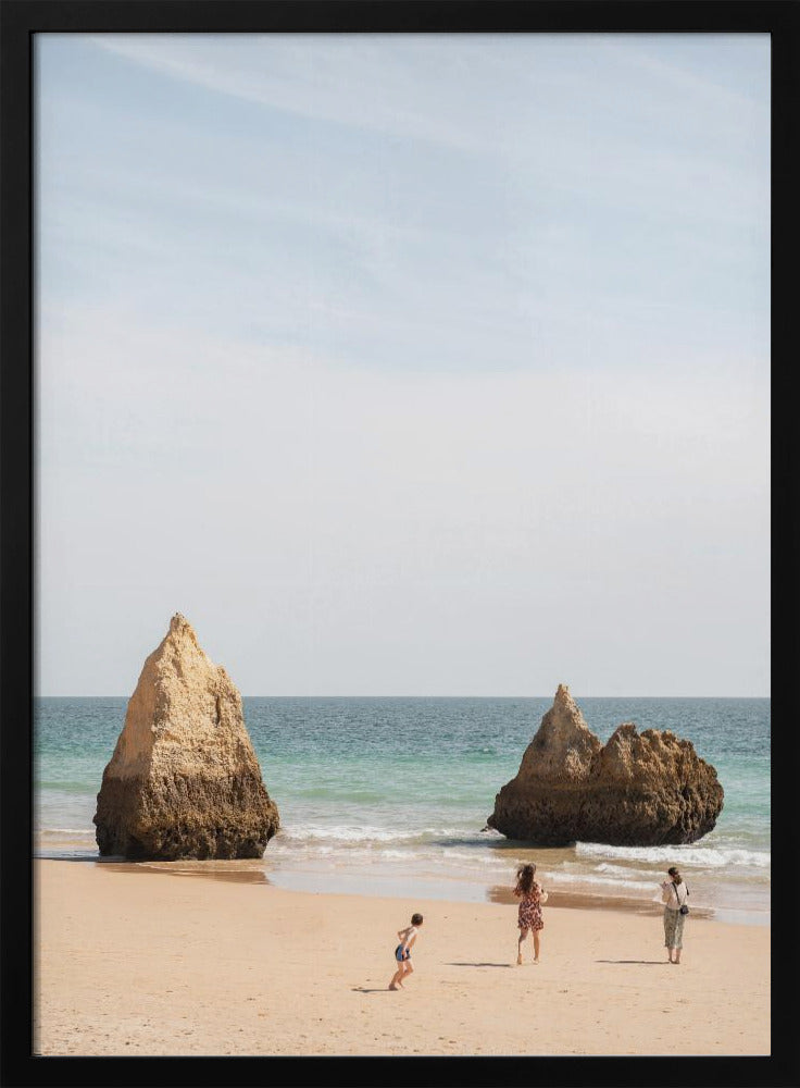 Portugese Beach Poster
